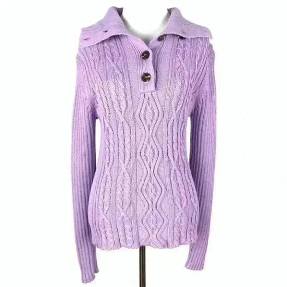 Tommy Hilfiger sweater size M purple Laven… - Picture 1 of 9